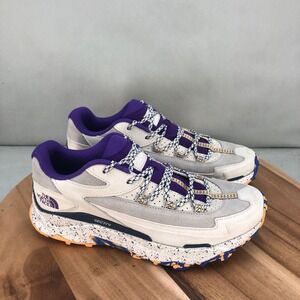 The North Face Vectiv Taraval Mens 8.5 Grey Purple Trail Running Shoes Cushioned